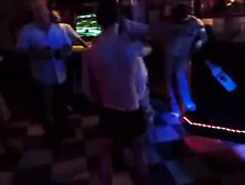 Drunk Guy Strips Naked In Pub