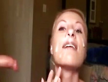 Kelly Cum Whore.  She Knows How To Play And Swallow