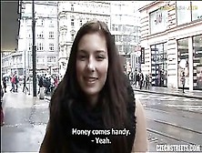 Czech Girl Picked Up Off The Street For Fuckin