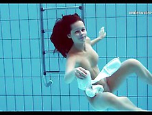 Hungarian Teen Babe Szilva Underwater Naked