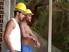 Two Brazilian Workers And Their Outdoor Fuck