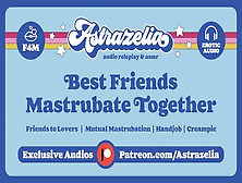 Best Friends Masturbation Together [Erotic Audio] [Mutual Masturbation] [Handjob] [Creampie]