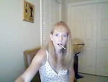 Hot Blonde / Redhead On Livecam