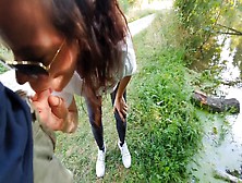 Munichgolds Outdoor Habdjob Blowjob Public In The Forest..  Have Fun