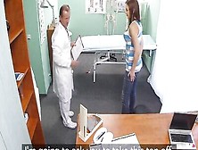Kinky Doctor Fingers And Fucks Tina Kay In His Office