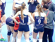 Volleyball Girls Melike Yilmaz Cagla Erdem Arelya Karasoy