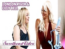 Lesbian Milf Stepmother London River Uses Strapon On Her Stepdaughter Lilly Bell