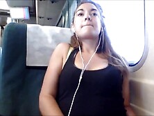 My Cousin Hailie Taylor On The Train - Claim