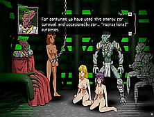 Xenotake [Hentai Extreme Game] Ep. 8 Dirty Alien Monster Elevator Fuck