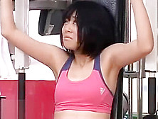 Japanese Teen Fucked By Gym Pervs