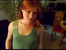 Sweet Redhead Amateur Girl Blowjob And Facial