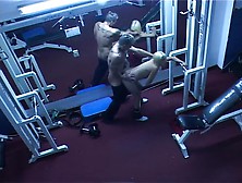 Voyeur Angle Of Sex In The Gym - Latin-Hot