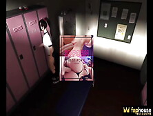 Horny Japanese Teen Fucked A Hot Stranger In A Locker Room