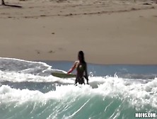 Bikini Babe Banged With Legs Spread