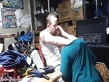 Caught Fucking Aunt With Uncle Roger Into Store Room
