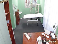Amateur Patient Fucks Doctor In An Office