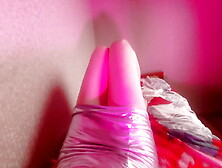 Red Blonde Femboy Hot Legs In Sex Room Crossdresser Kitty