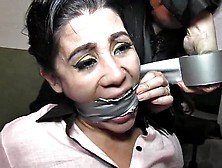 Secretary Of The Bound And Gagged In Her Boss