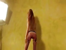 Crazy Homemade Clip With Shaved,  Stockings Scenes