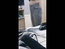 Step Mom In Tight Jeans Get Hammered By Step Son
