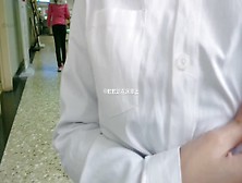Chinese Girl Trying To Have Fun In The Hospital