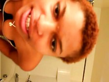 Black Girl In Bathroom Does Cam Show