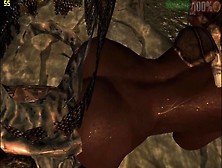 Female Warrior Skyrim Attacked Multiple Times