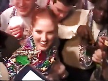 Babes Flash Tits And Pussies To Collect Beads
