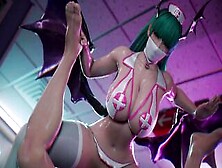 [Ds Morrigan] My Cosplayer Lover Riding My Dick Inside Hottest Japanese Nurse Outfit