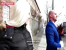 Letsdoeit - Blonde Goddess Gets Intense Orgasms In A German Bus