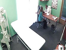 Fake Doctor Ended Up Fucking A Hot Blonde In His Office