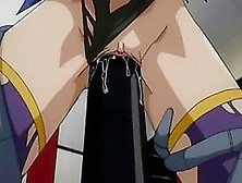 Hentai Girl Gets Punished By Taking A Big Pole That Penetrates Through Her Whole Body