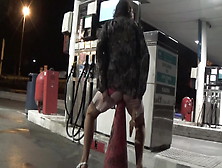 Transvestite Anal Shemale Gde With Gas Pump And Car Ball 125