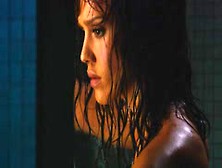 Jessica Alba Wet,  Hot Scene In Machete