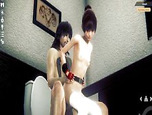 Honey Select 2 - Gets Fucked In Toilet --- Part 02