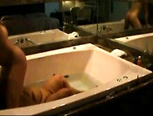 Fat Ebony Mom Caught With Toyboy In Jacuzzi