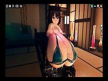 Kadobu [ Weird Cartoon Game Pornplay ] Ep. One Half Train Half Slut Waifu With Massive Titties