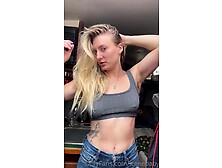 Sexy Blonde Emo Teen Solo Cam Session