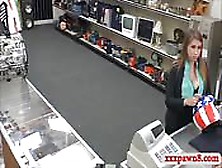 Busty Lady Gets Nailed By Pervy Pawn Man