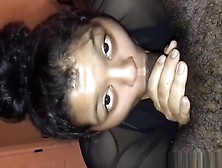 Chubby Girl Can't Stop Salivating All Over This Black Cock