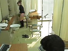 Alluring Japanese Fingered During A Hot Gyno Examination