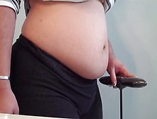 Milf First Bicycle Pump Belly Inflation (Air Bloat)