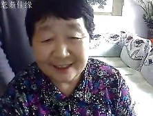 Chinese Old Couple In The Living Room Obscene Live Sex 01