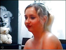 Alina Skype Sex Hot Blonde Big Tit Girl