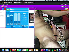 Remote Controlled Electro Estim Cum Cumshot