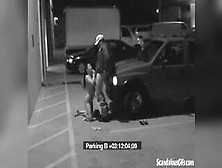 Security Blowjob By Hot Babe Caught On Cctv