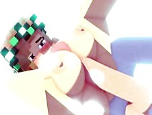 Minecraft Jenny Fucked A Big Dick,  Try Not To Cum