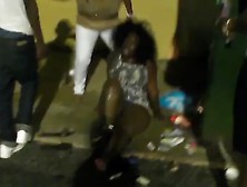 Drunk Girl Gets Jumped Outside A Nightclub In Langley Park, Md An