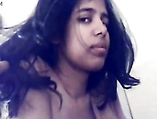 Long Haired Indian Teen Beauty