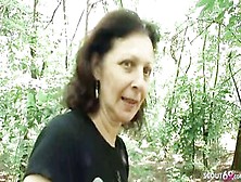 74Yr Mature Grandma With Bushy Snatch – Point Of View Outside Sex